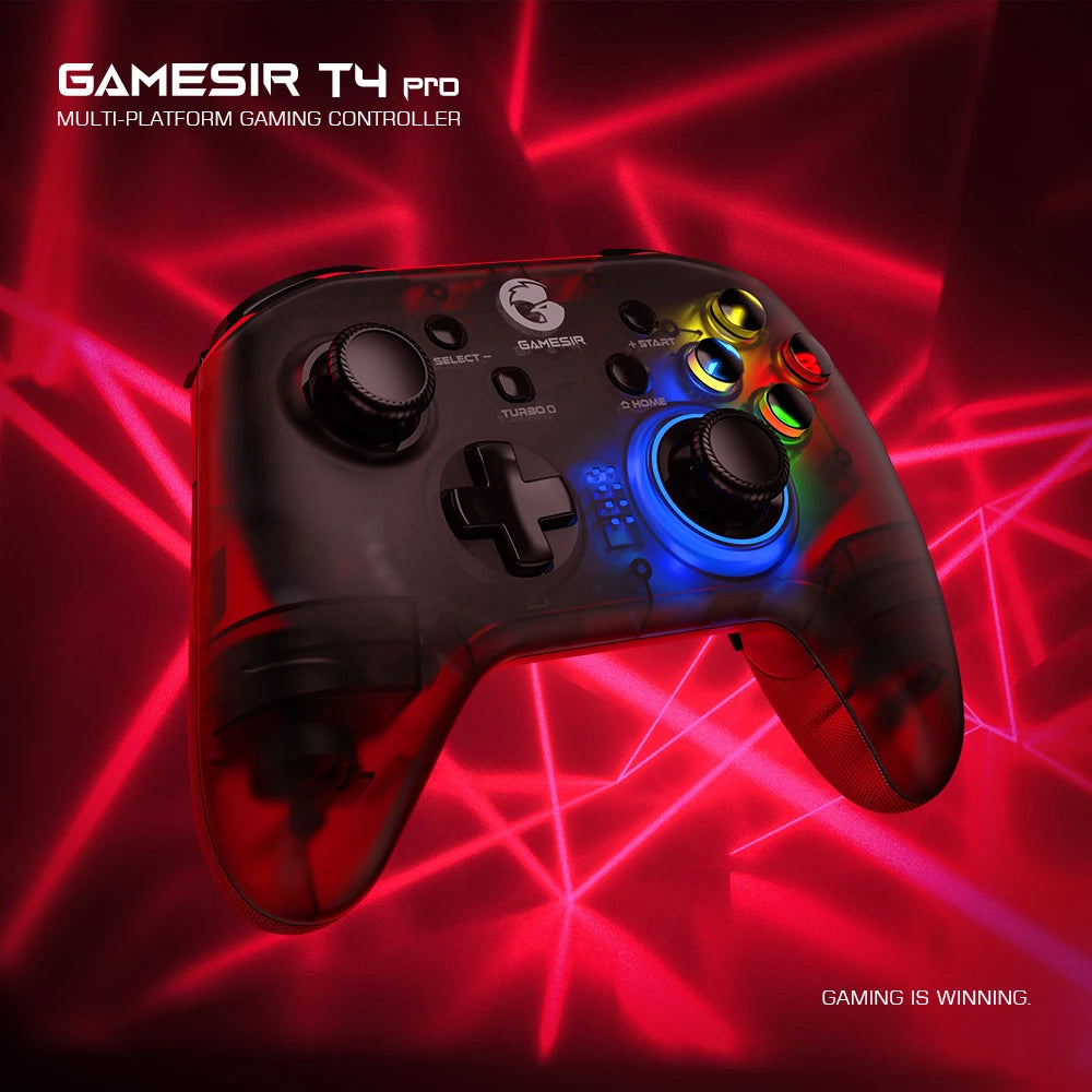 GameSir T4 Pro 2.4G Wireless Mobile Controller Bluetooth Gamepad with 6-axis Gyro for Nintendo Switch Android iPhone PC Joystick