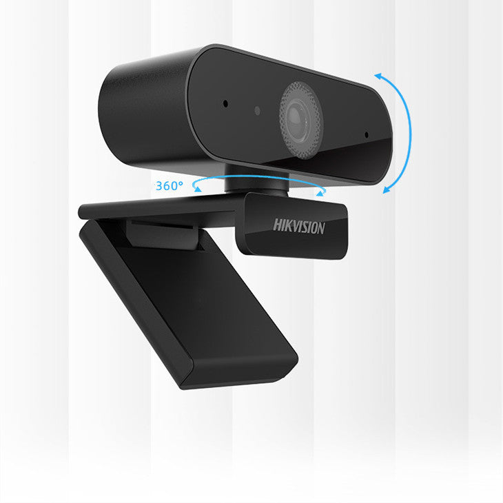 Hikvision 2K QHD Webcam – 2550x1440 Resolution, 30FPS Streaming Camera for PC, Laptop, Video Calls & Online Meetings