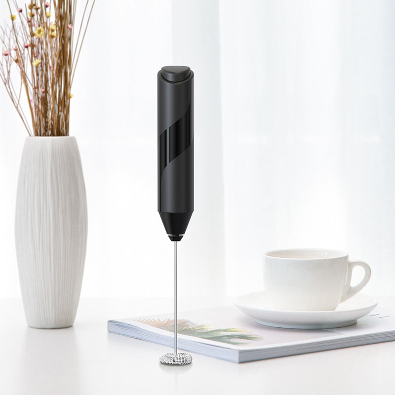 Electric Milk Frother & Coffee Stirrer – Handheld Foam Whisk for Lattes & Cappuccinos