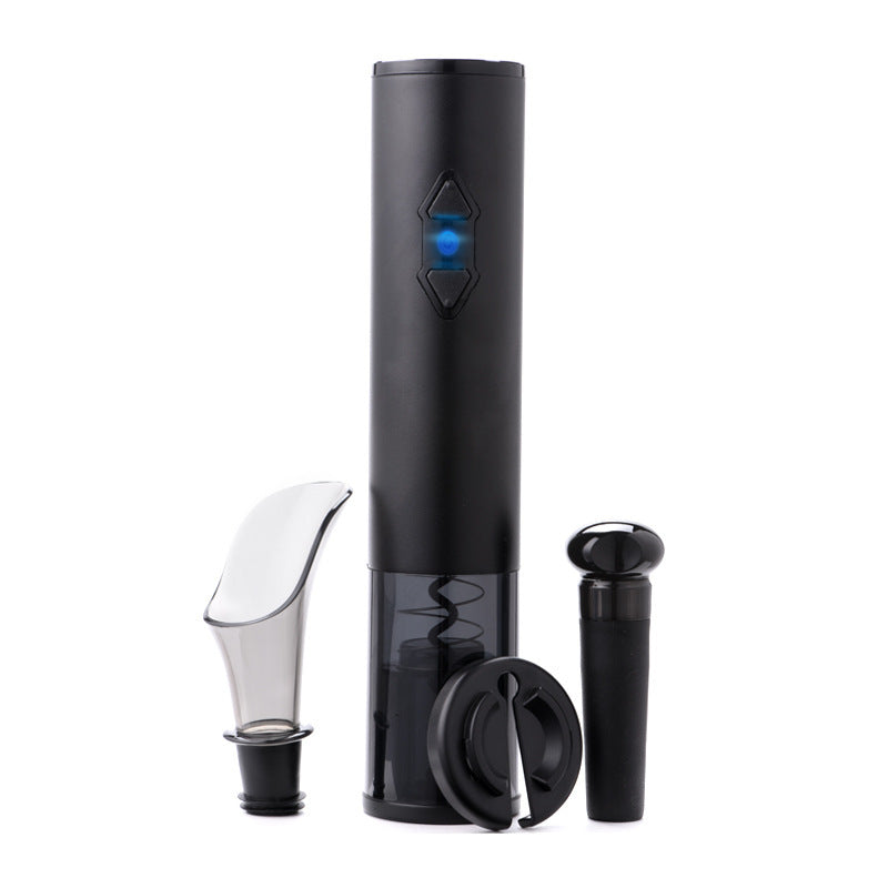 Electric Wine Opener Set – Cordless Corkscrew with Foil Cutter & Charger