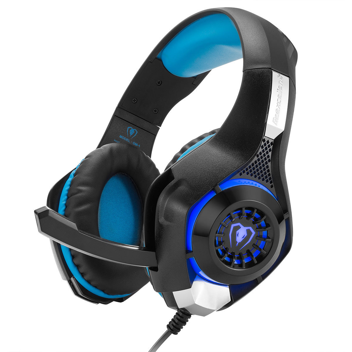 Dominate the Game: RGB Wired Gaming Headset with Pulse-Lit Precision & Pro-Level Sound