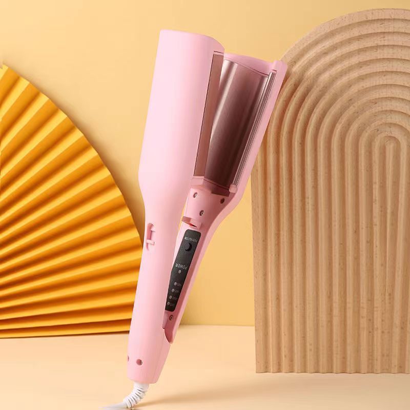 32mm Deep Wave Hair Curler – Adjustable Temperature Curling Iron Wand, Fast-Heating Crimper Styler for All Hair Types