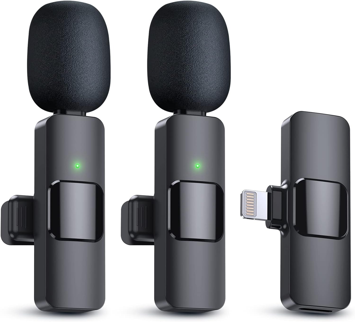 Wireless Lavalier Microphone Type-C – Noise-Canceling USB-C Mic for Android, YouTube, Vlogging & Live Streaming