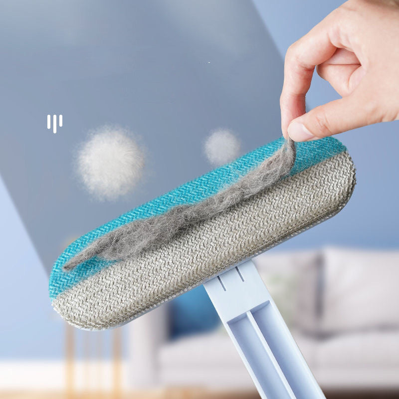 4-in-1 Pet Hair Remover Brush – Dog & Cat Hair Cleaner, Window Screen Cleaning Tool & Multi-Surface Brush