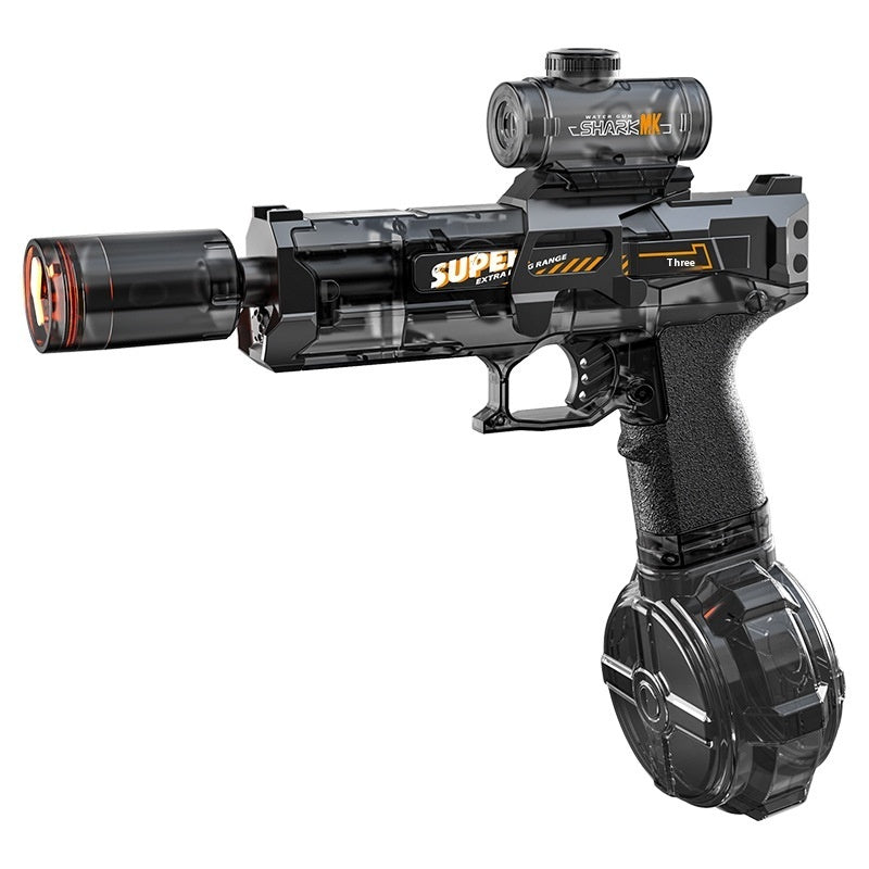 AquaBlaster X™ LED Electric Water Gun – Automatic Recoil Spray Toy for Kids, Summer Outdoor Fun