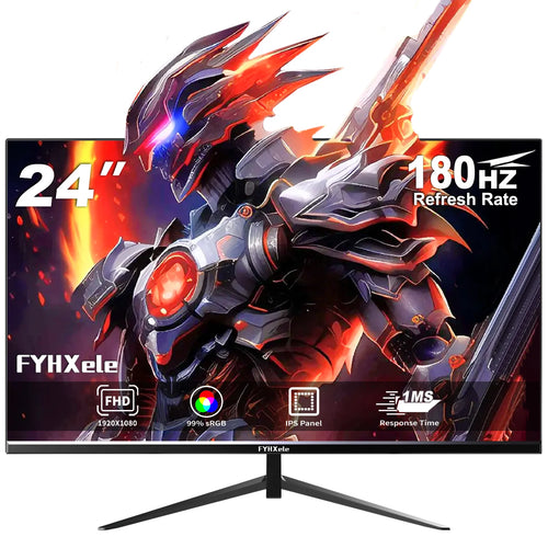 24Inch 180Hz Gaming Monitor 1K FHD Computer Display 1ms Response Time
