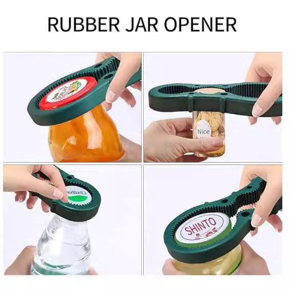 Electric Can Opener with Jar & Bottle Opener – Hands-Free Kitchen Tool