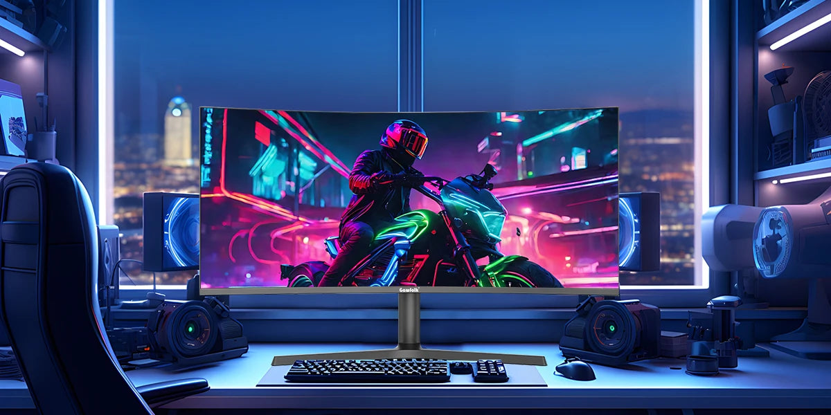 34'' 144Hz Curved Gaming Monitor Bezel-less