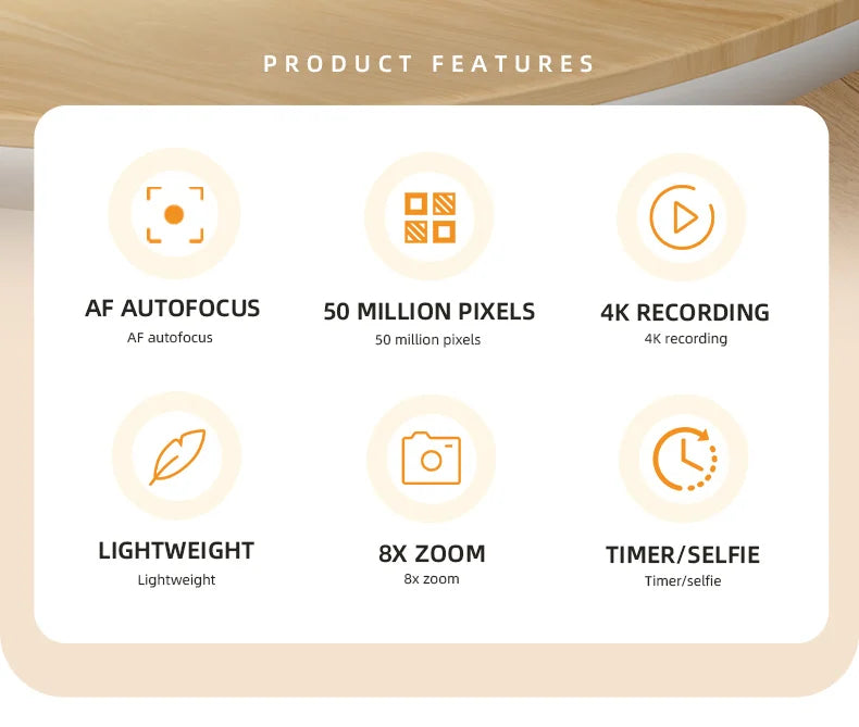 4K High-definition Digital Camera