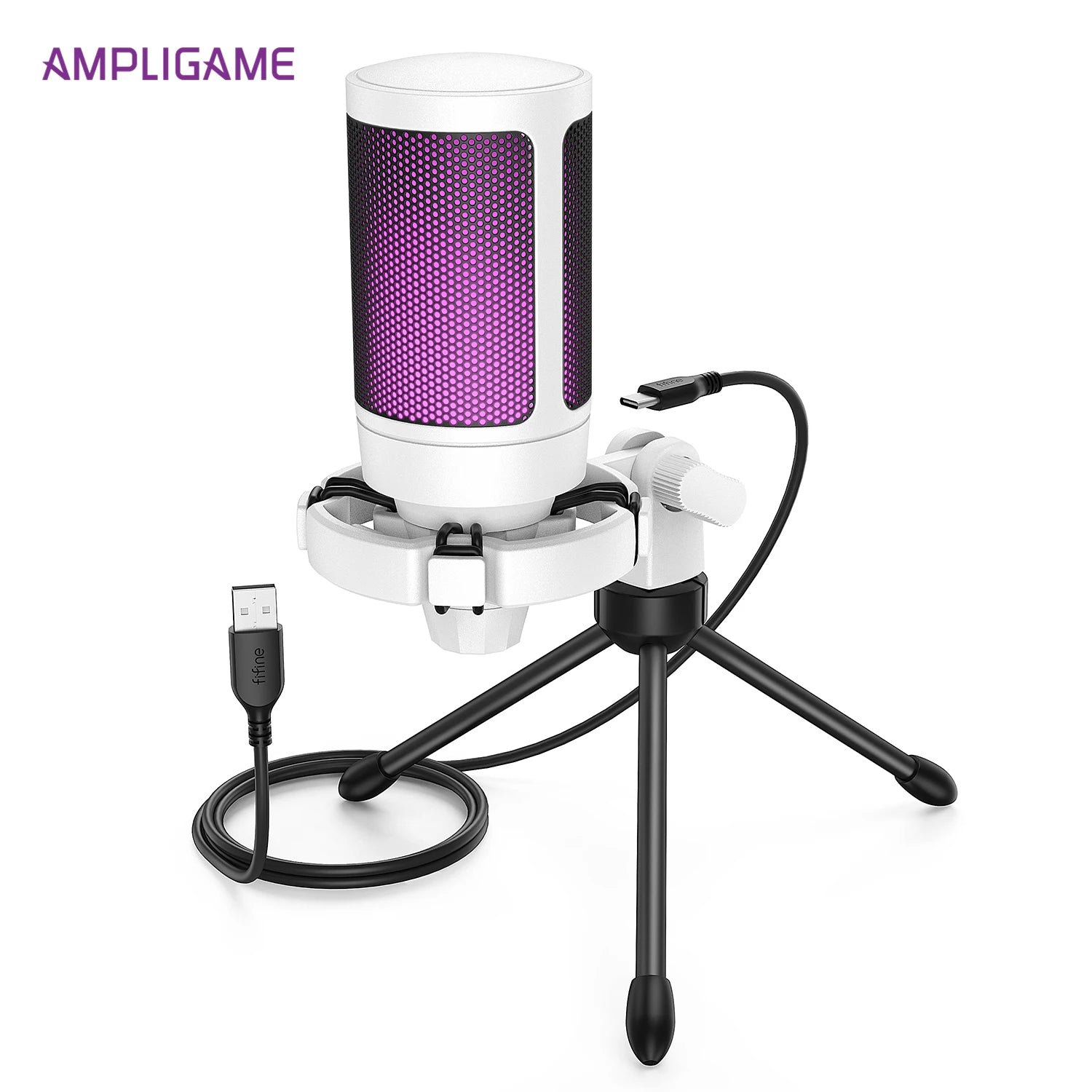 USB Gaming Microphone with Quick Mute