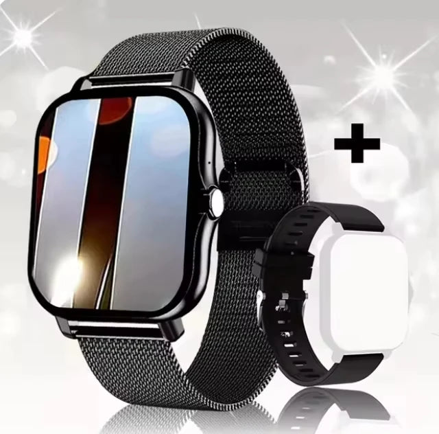 Bluetooth Smartwatch for Men & Women – Blood Pressure, Oxygen Tracker & More