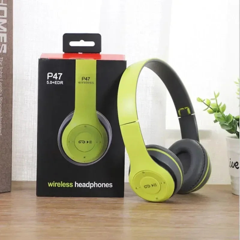 Bluetooth 5.0 Wireless Headphones with Foldable Design