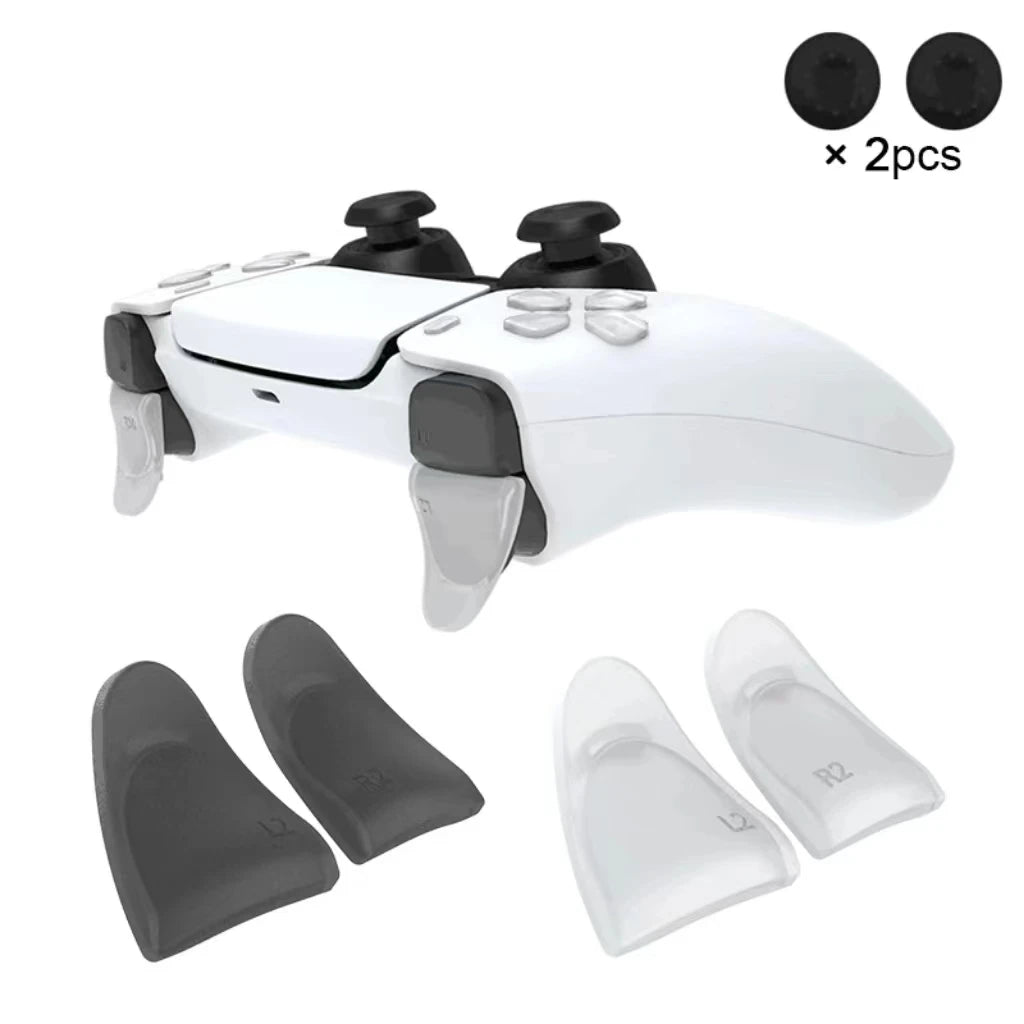 PS5 Trigger Extenders + D - pad Key Caps for a Smoother Gaming Experience