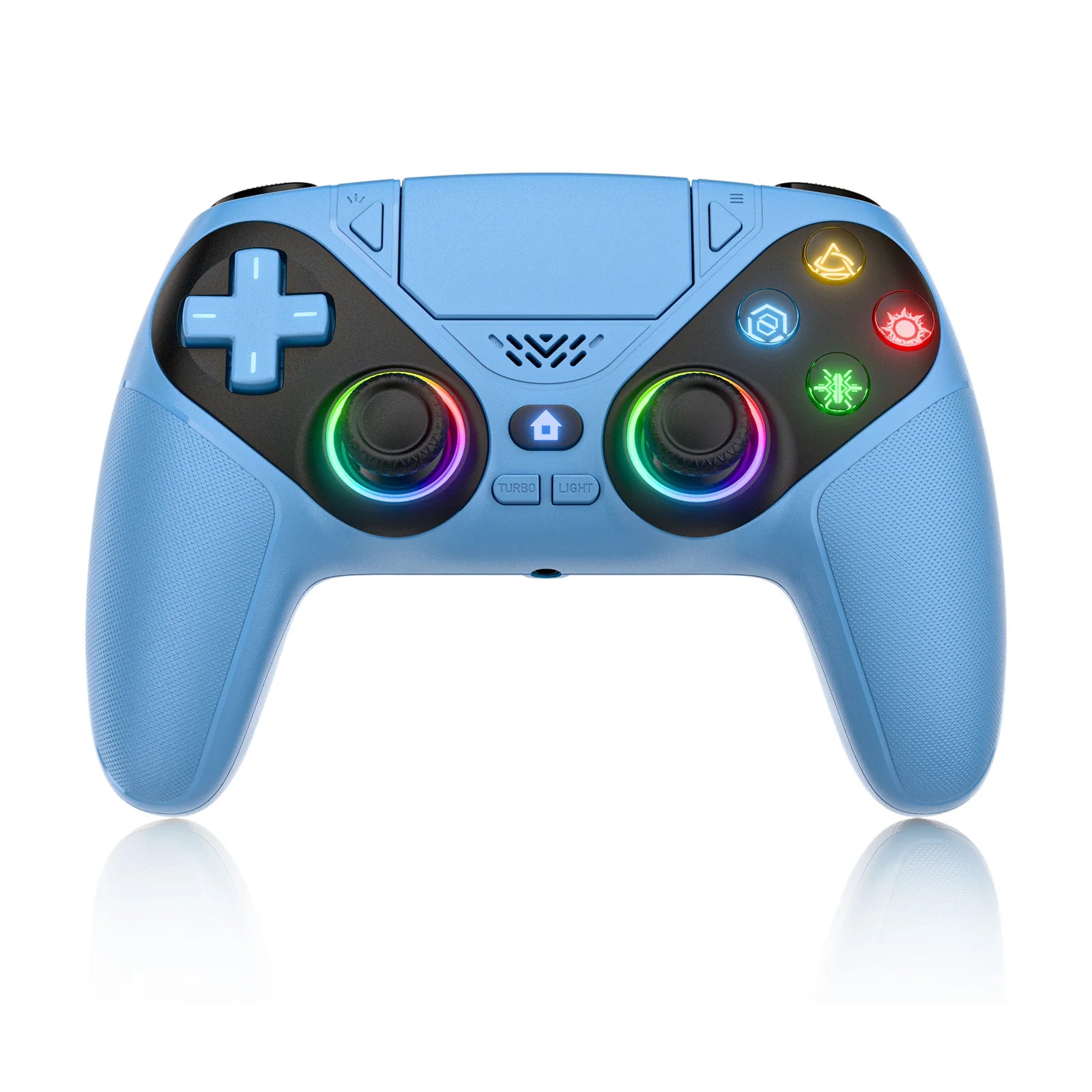 Wireless Gamepad For Ps5/Ps5 Pro/Ps5 Slim/Pc With Hall Joystick Dual Vibration Bluetooth Controller Turbo Dual Sense Programmin