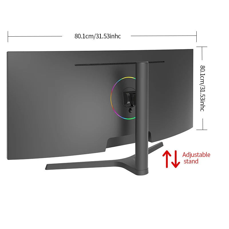 34'' 144Hz Curved Gaming Monitor Bezel-less