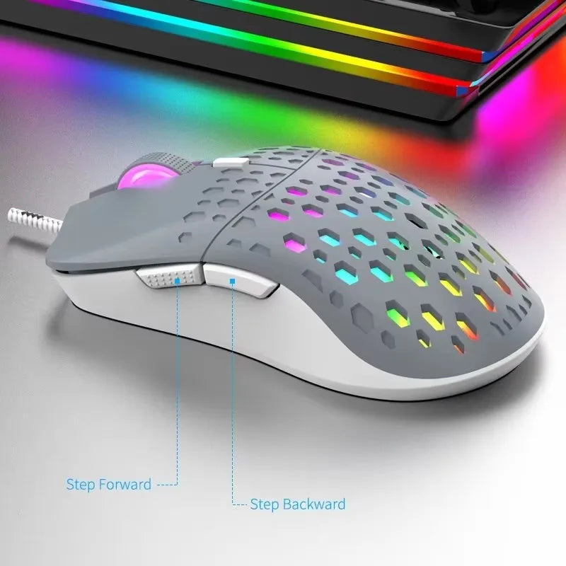 Wired RGB Gaming Mouse and Office For Microsoft Windows and Apple IOS System