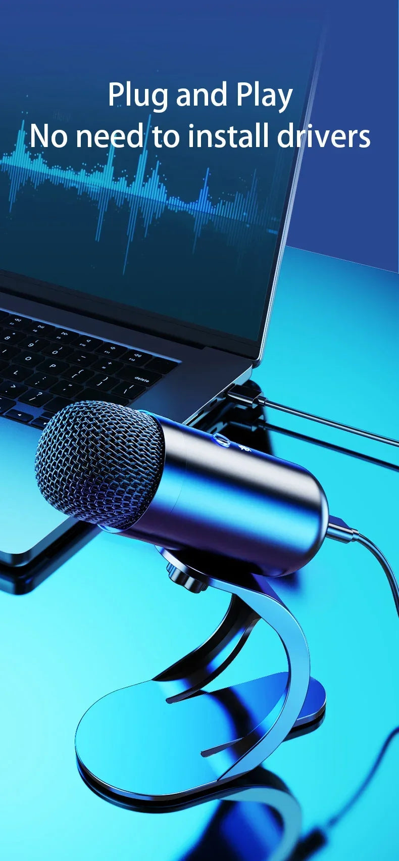 Professional USB Condenser Conference Microphone