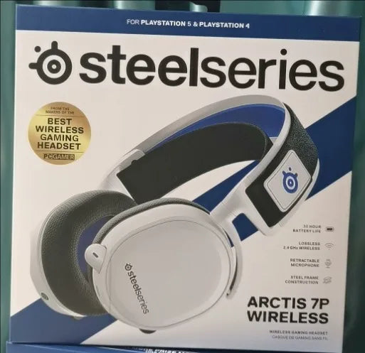SteelSeries Arctis 7P Wireless Gaming Headset with DTS Headphone:X 7.1 Surround