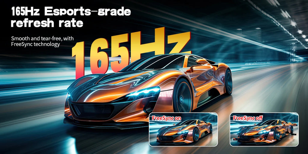34'' 144Hz Curved Gaming Monitor Bezel-less
