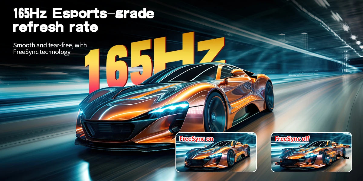 34'' 144Hz Curved Gaming Monitor Bezel-less
