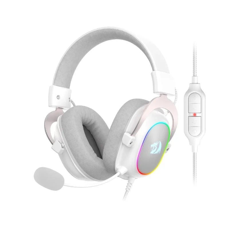 Redragon H510 Zeus-X RGB Wired Gaming Headset – 7.1 Surround Sound, Backlit RGB, Multi-Platform Compatibility
