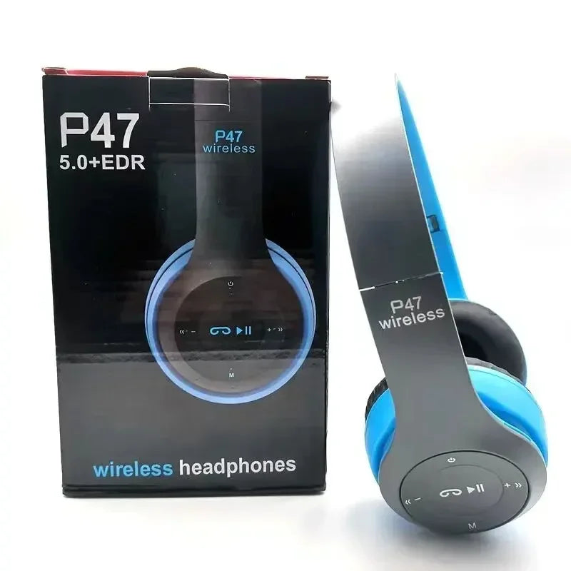 Bluetooth 5.0 Wireless Headphones with Foldable Design