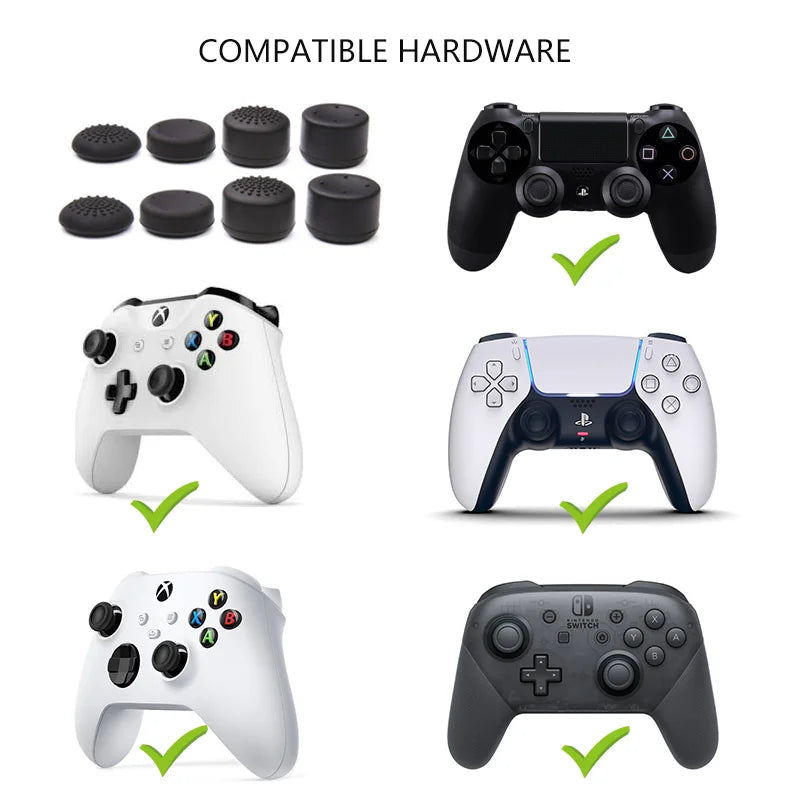 PS5 Trigger Extenders + D - pad Key Caps for a Smoother Gaming Experience