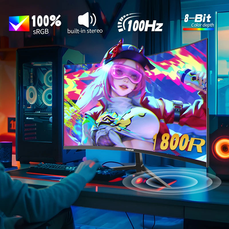 27 inch Curved Monitor 100Hz