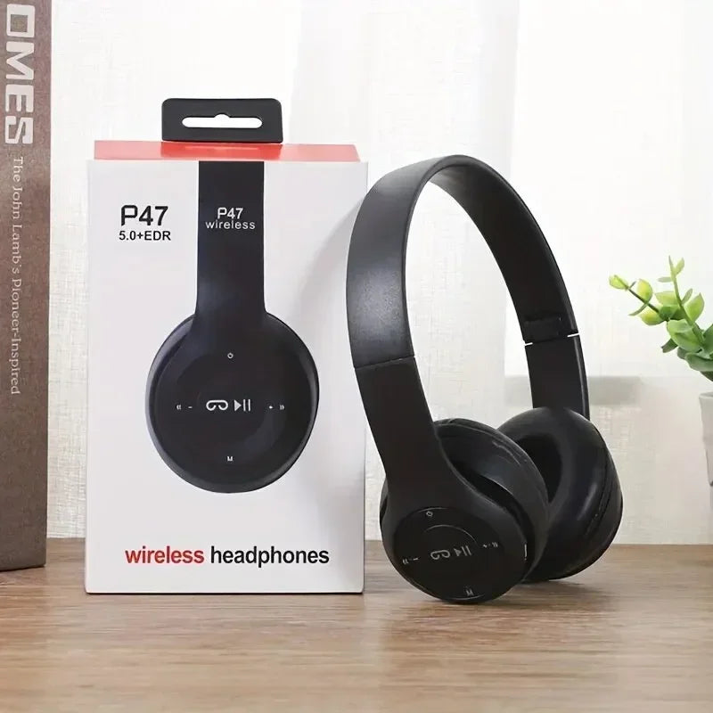 Bluetooth 5.0 Wireless Headphones with Foldable Design