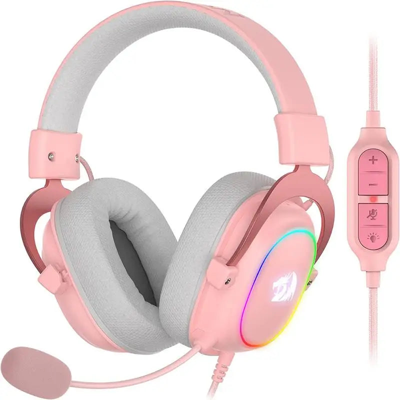 Redragon H510 Zeus-X RGB Wired Gaming Headset – 7.1 Surround Sound, Backlit RGB, Multi-Platform Compatibility