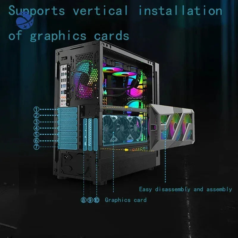 Powerful Gaming Desktop PC – Intel Core i9-14900K, DDR5 32GB RAM, RTX 4080 Super, 2TB SSD, Windows 11