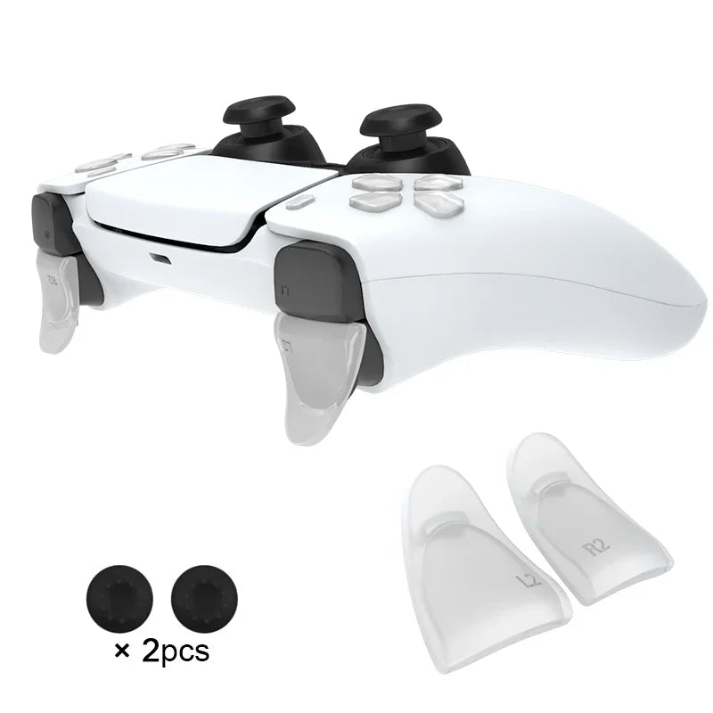 PS5 Trigger Extenders + D - pad Key Caps for a Smoother Gaming Experience