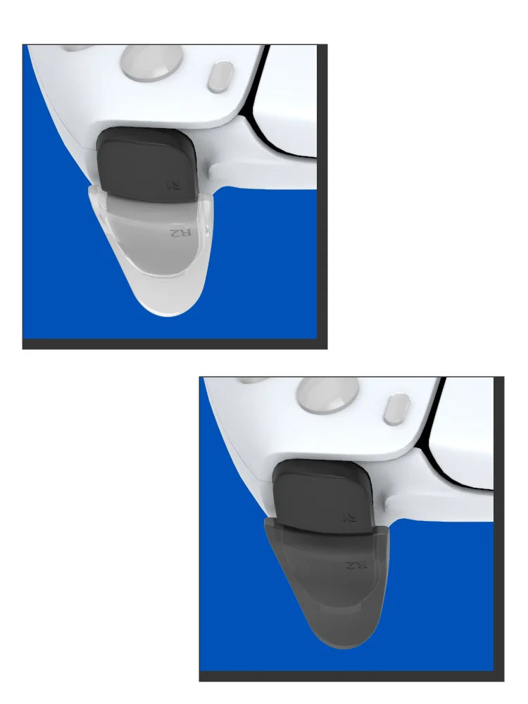 PS5 Trigger Extenders + D - pad Key Caps for a Smoother Gaming Experience