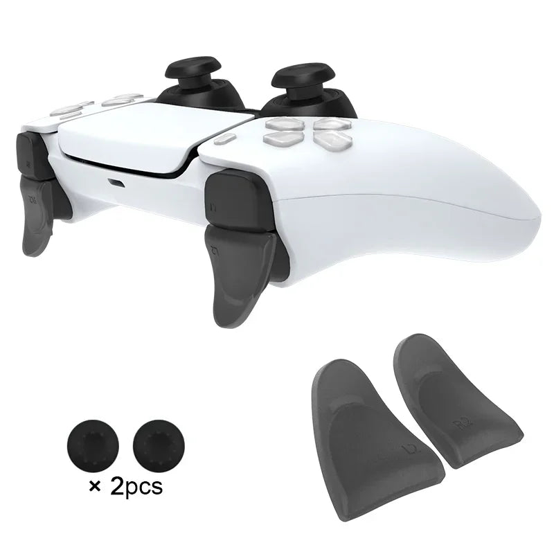 PS5 Trigger Extenders + D - pad Key Caps for a Smoother Gaming Experience