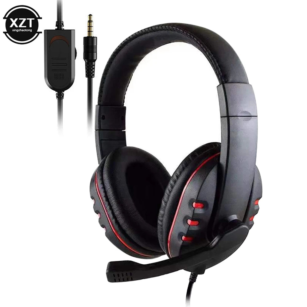 Wired gaming Headphones Gamer Headset with Microphone