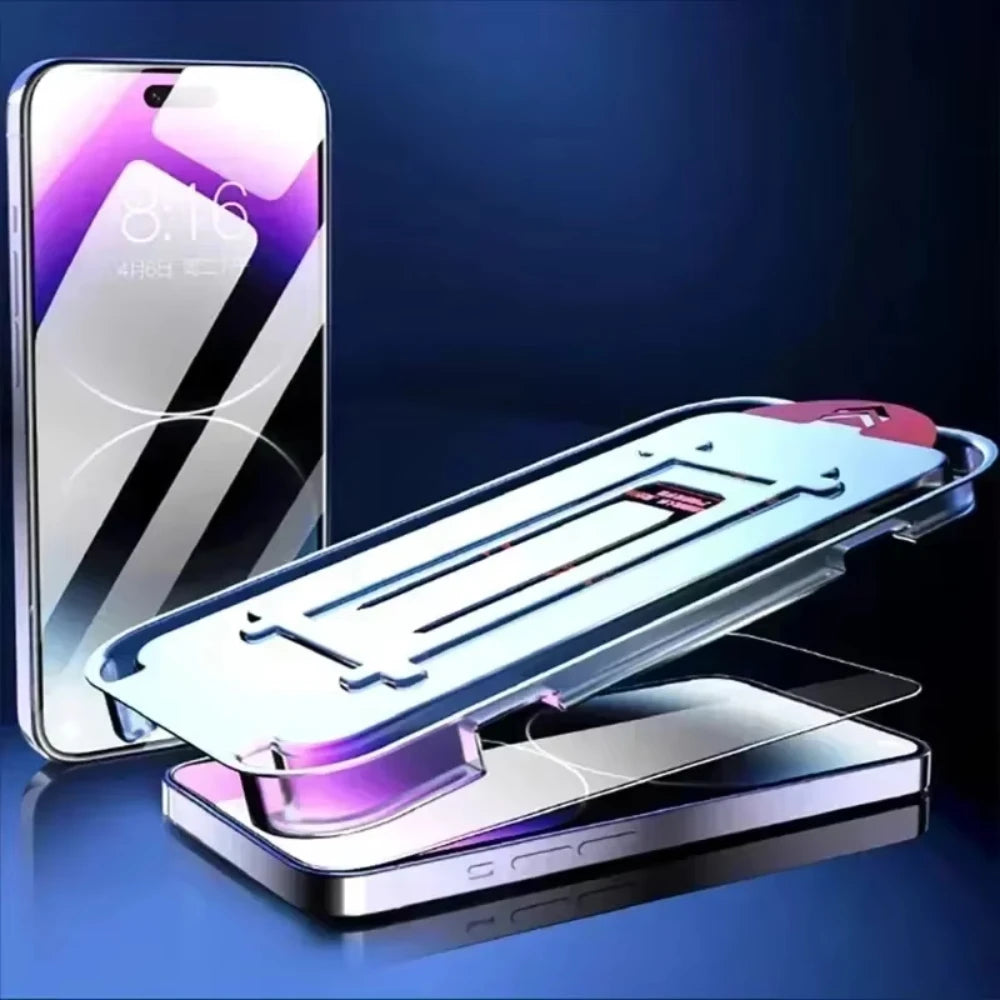 3Pcs Dust free Installation Tempered Glass
