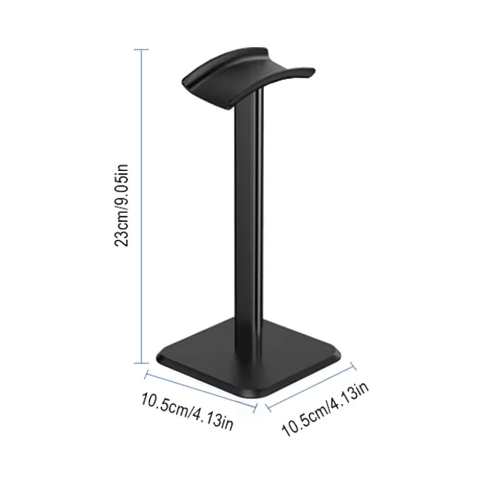 Universal Headphone Stand – Aluminum Alloy Headset Holder for Gaming Headphones & Desktop Earphones