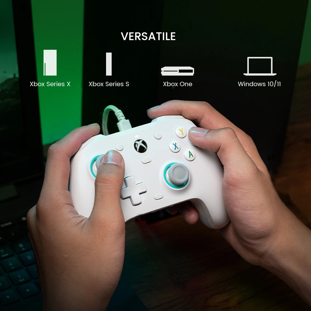 GameSir G7 SE Xbox Controller Wired Gamepad for Xbox Series X, Xbox Series S, Xbox One, with Hall Effect Joystick and Trigger