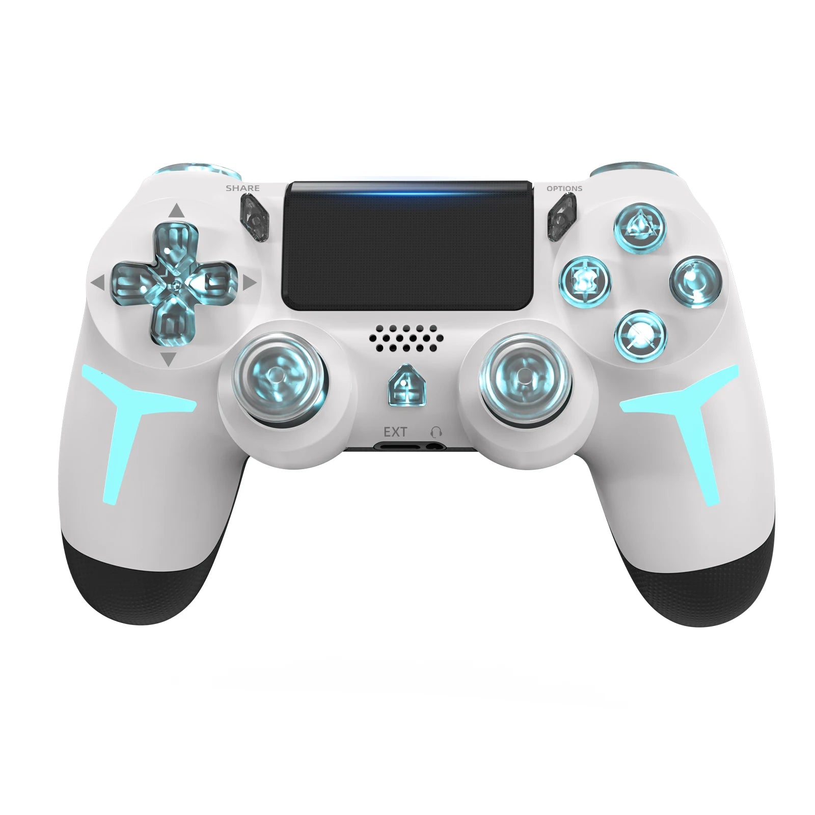 Multi-Platform Wireless Gaming Controller – RGB LED Bluetooth for PS4/PS3/PC