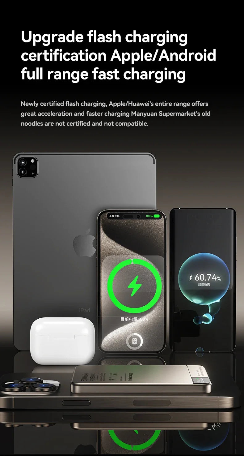 10000mAh Directional Fast Charge 22.5W Power Bank External Battery