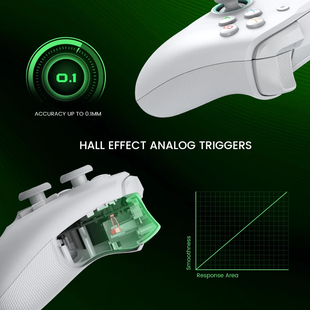 GameSir G7 SE Xbox Controller Wired Gamepad for Xbox Series X, Xbox Series S, Xbox One, with Hall Effect Joystick and Trigger