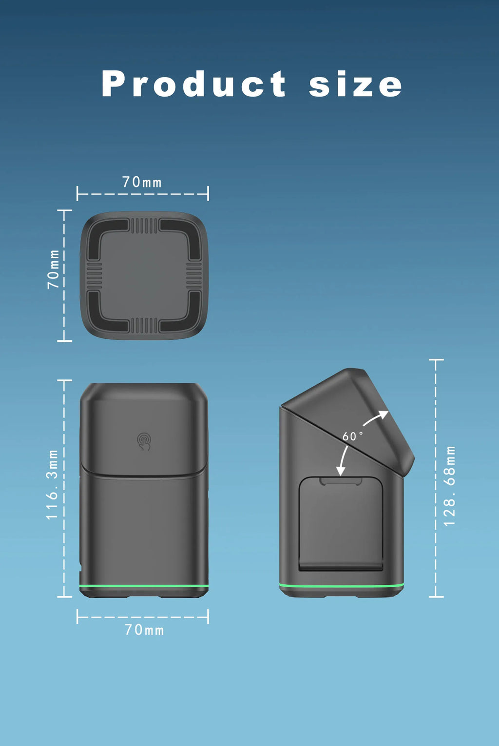 3 in 1 Charging Station iPhone Mag-Safe Charger