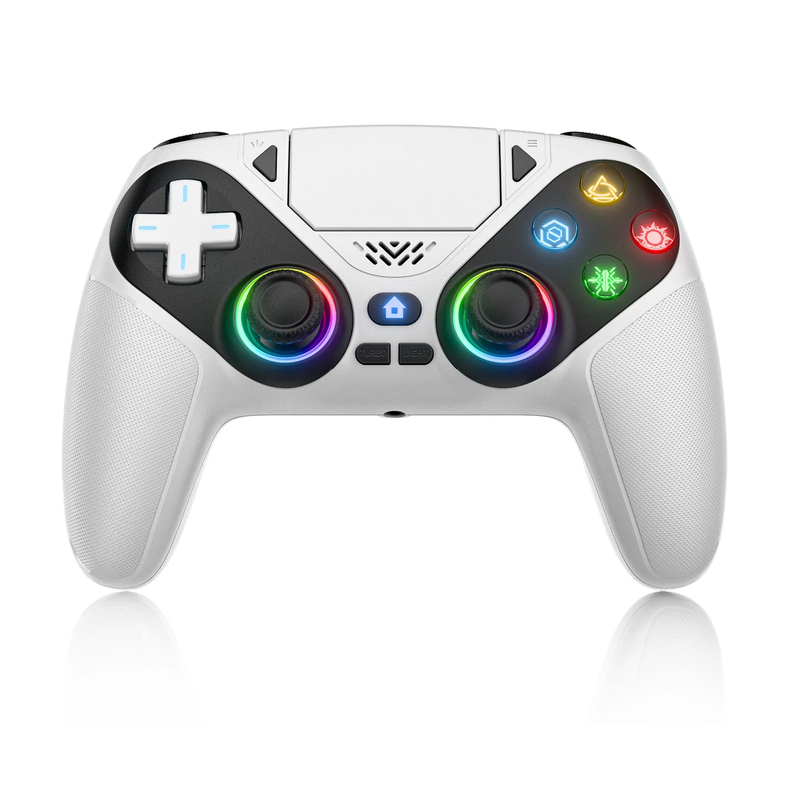 For Playstation 5 Wireless Controller For Ps5 Pc Console Controller With Turbo Dual Sense Vibrate Programming Bluetooth Gamepad