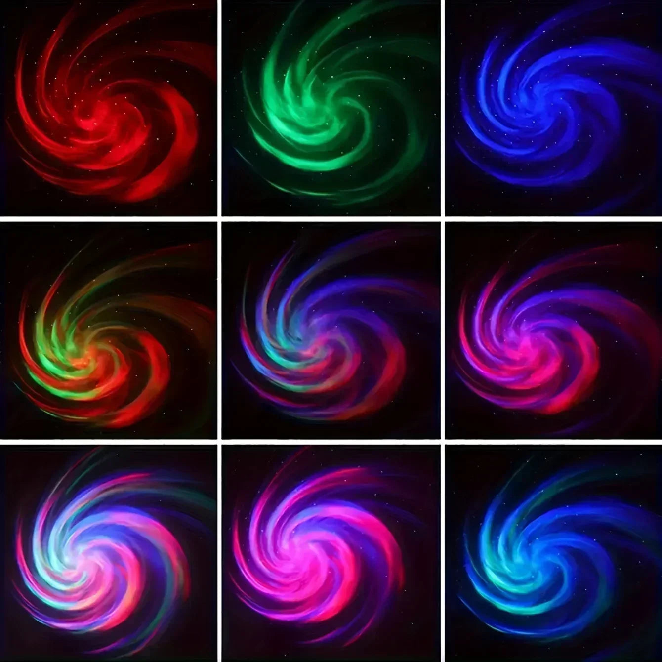 Galaxy Projector Light LED Star Night Lamp with Remote Control