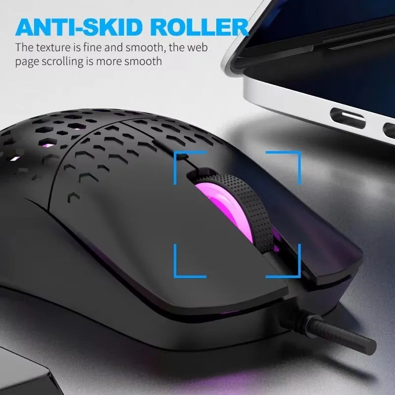 Wired RGB Gaming Mouse and Office For Microsoft Windows and Apple IOS System