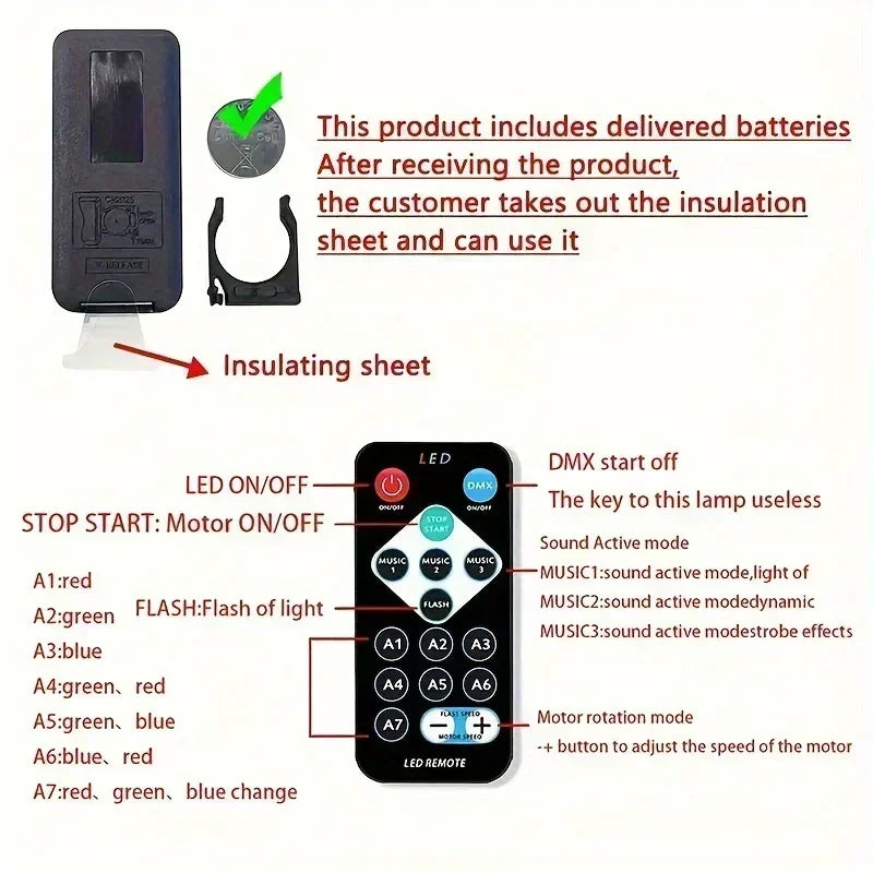 Galaxy Projector Light LED Star Night Lamp with Remote Control
