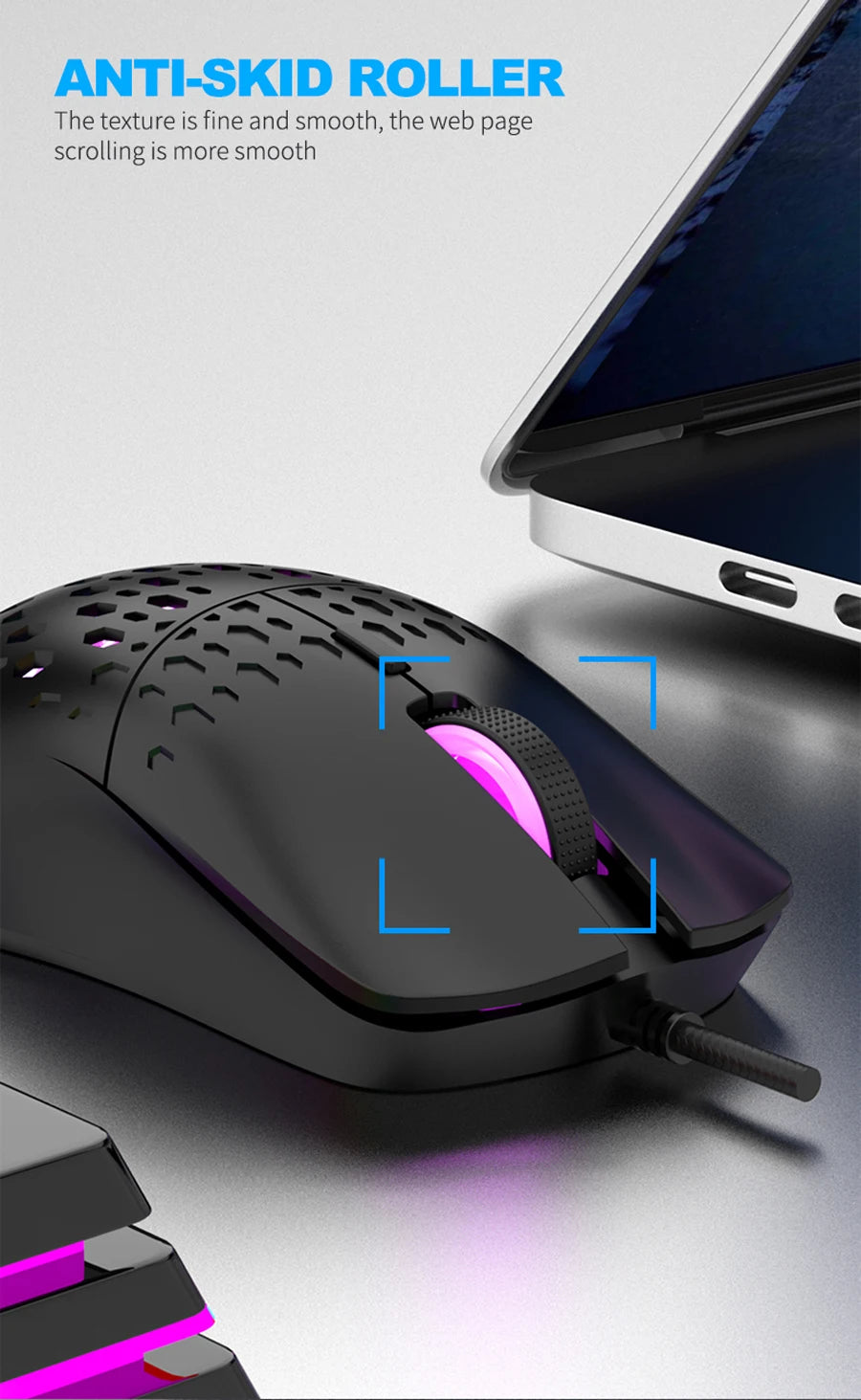 Wired RGB Gaming Mouse and Office For Microsoft Windows and Apple IOS System