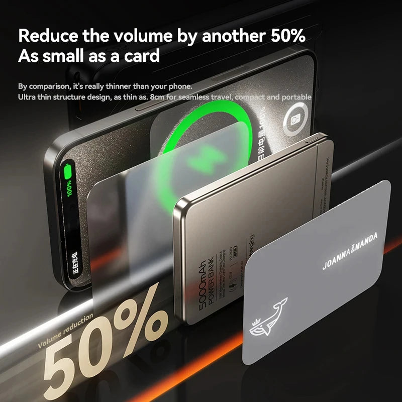 10000mAh Fast Charger Power Bank Magsafe