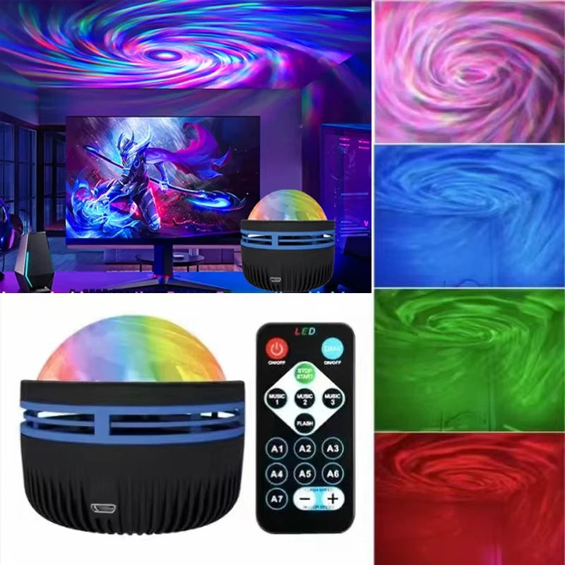 Galaxy Projector Light LED Star Night Lamp with Remote Control