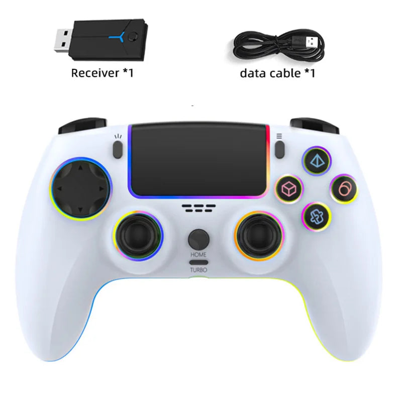 Wireless Game Controller For PlayStation 5 Gamepad With Dual Vibration RGB Light Joystick for PS5/PS5 Slim/PS5 Pro Accessories